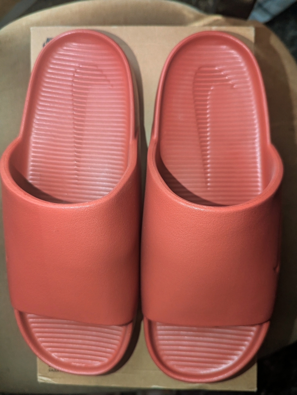 Nike Women's Slide Sandals Rugged Orange